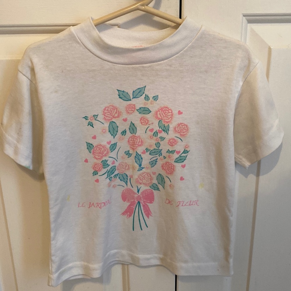 Le Jarden White Short Sleeve Top
